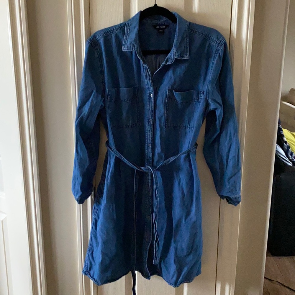 Denim Shirt Dress